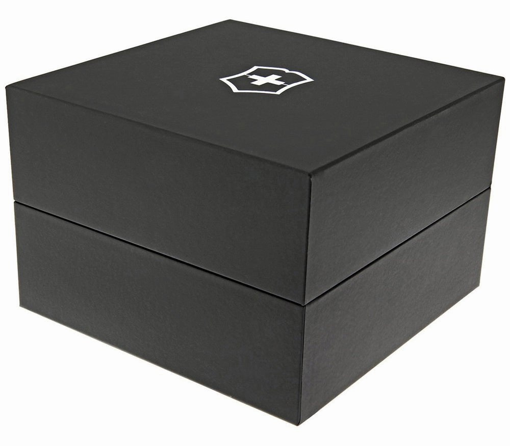 Victorinox Swiss Army Maverick Chronograph Stainless Steel Black Dial Date Mens Watch 241695