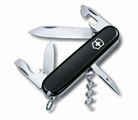Victorinox Swiss Army Spartan Pocket Knife, Black ,One Size