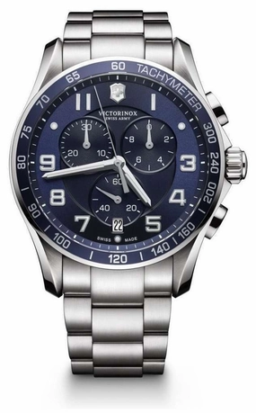 Victorinox Swiss Army Tachymeter Chrono Mens Watch