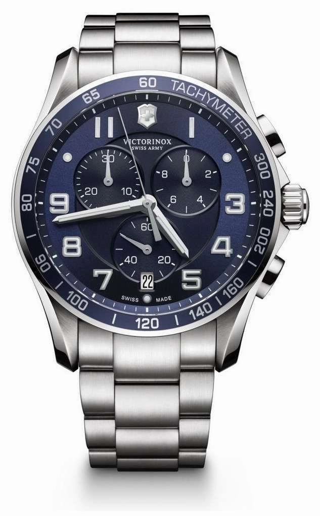 Victorinox Swiss Army Tachymeter Chrono Mens Watch