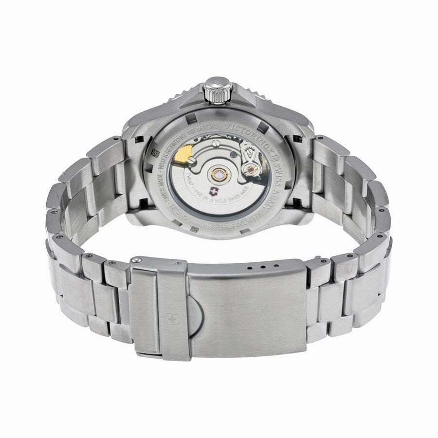 Victorinox Womens 'Maverick' Swiss Stainless Steel Automatic Watch (Model: 241708)
