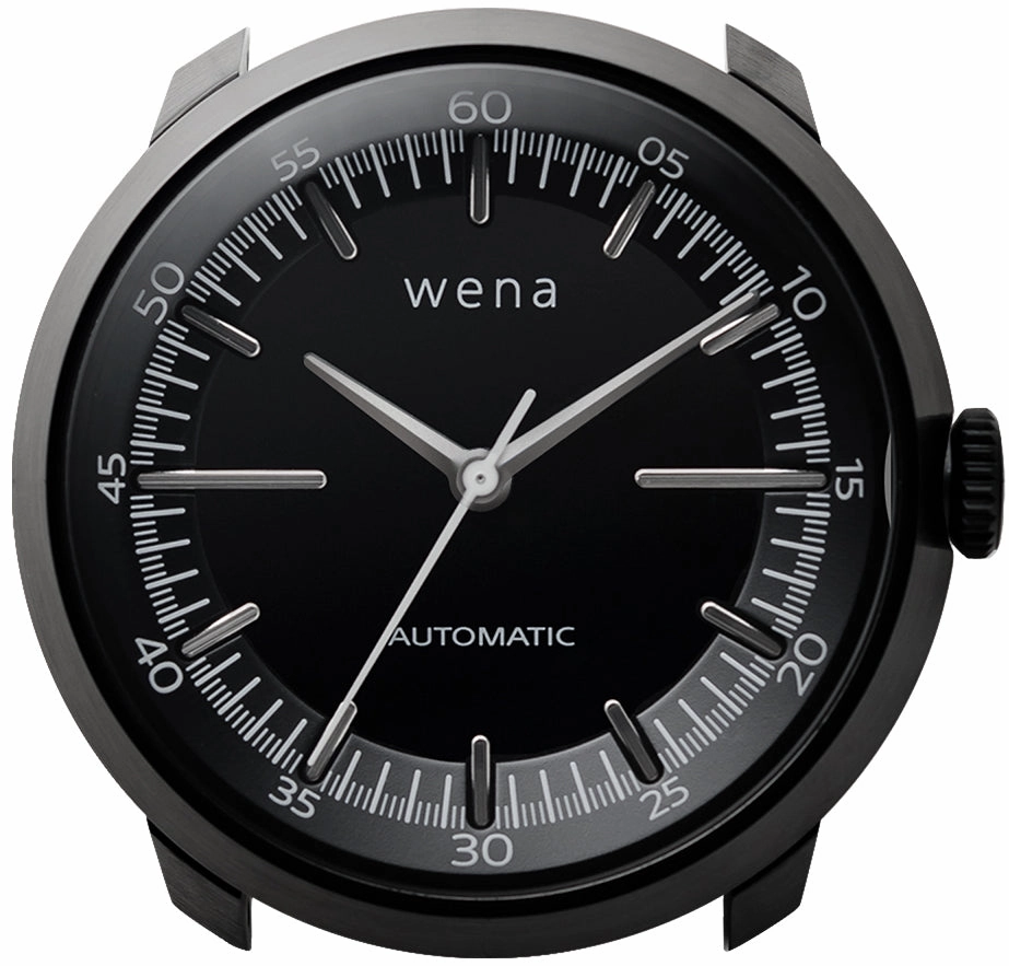Wena By Sony Watch Head Mechanical Black