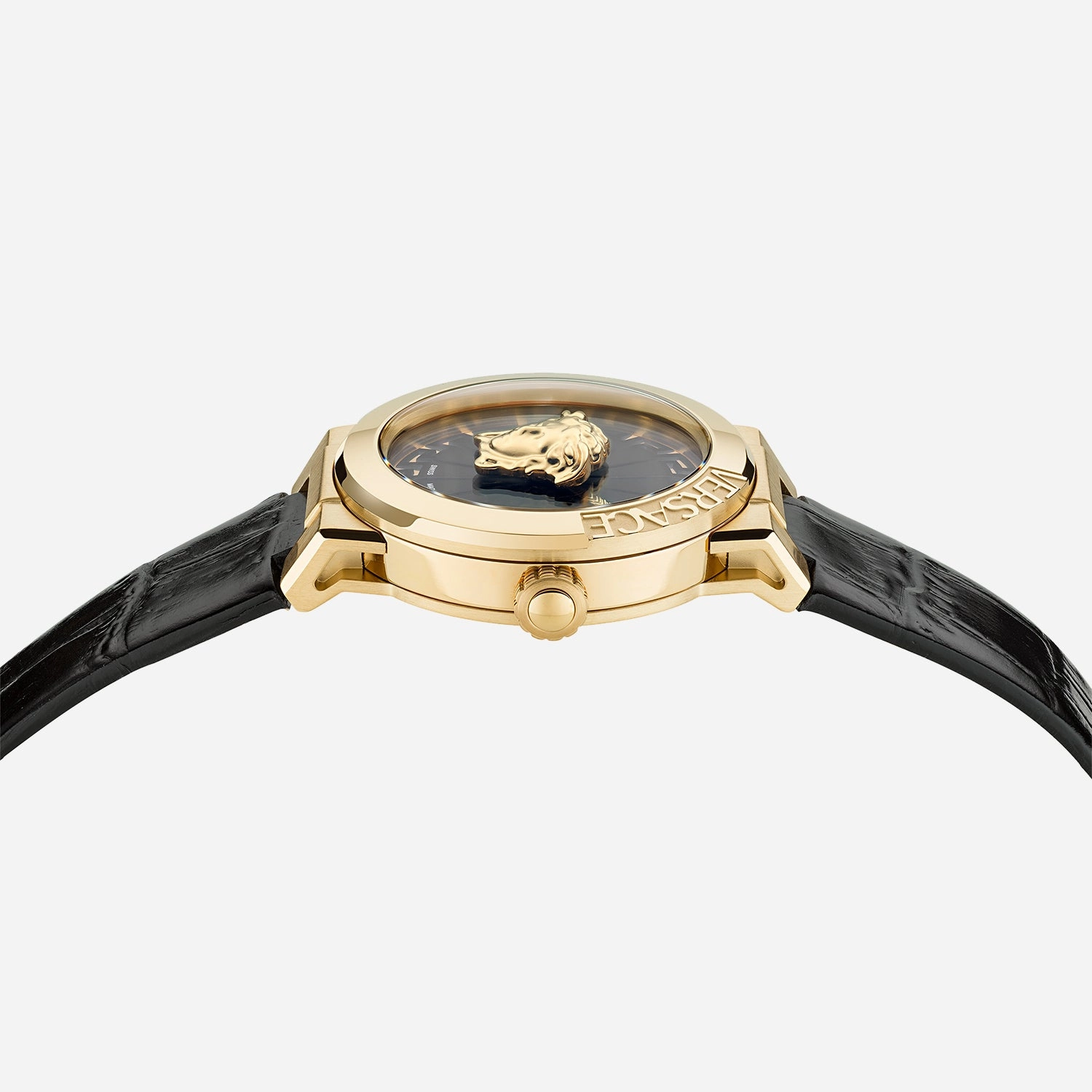 Women Black Analog Leather Watch VE3F00222