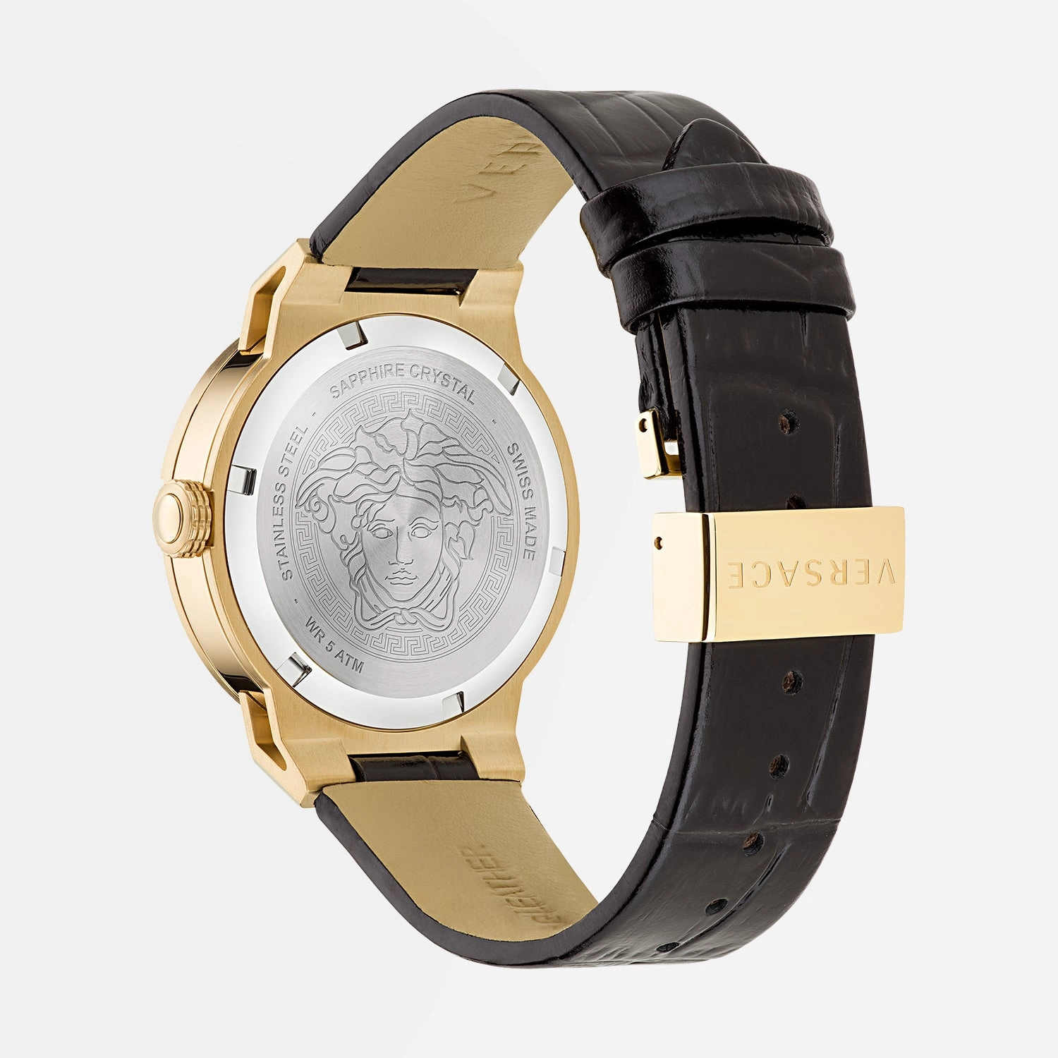 Women Black Analog Leather Watch VE3F00222