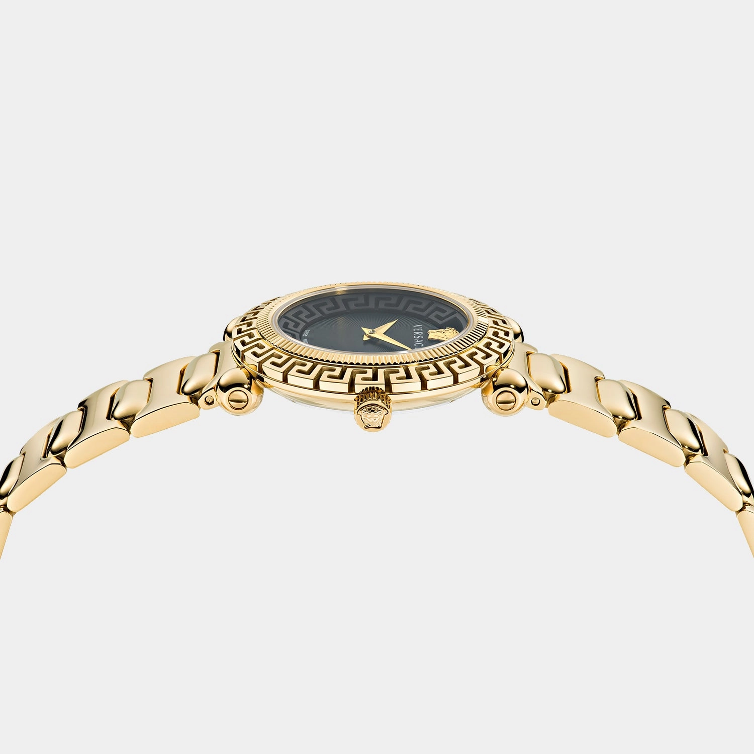 Women Black Analog Stainless Steel Watch VE6I00523