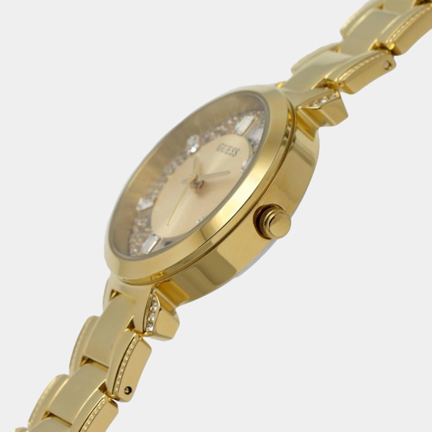 Women Gold Analog Stainless Steel Watch GW0470L2