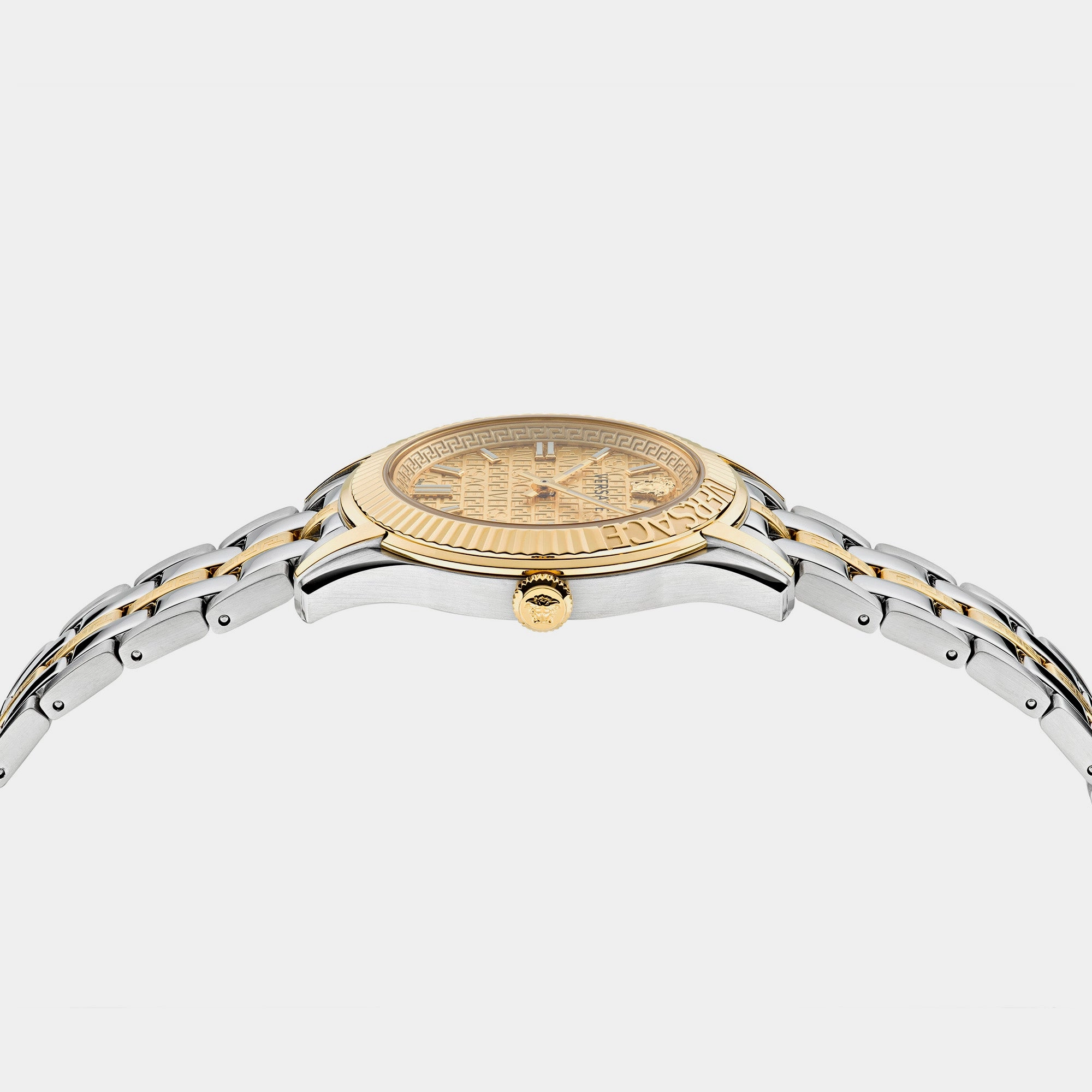 Women Gold-Tone Analog Stainless Steel Watch VE6C00523