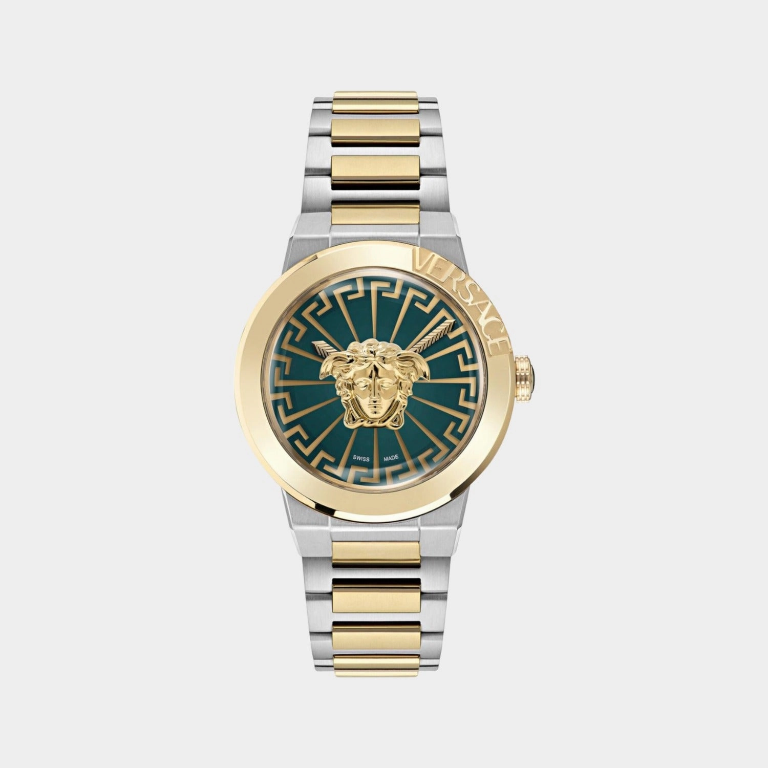 Women Green Analog Stainless Steel Watch VE3F00422