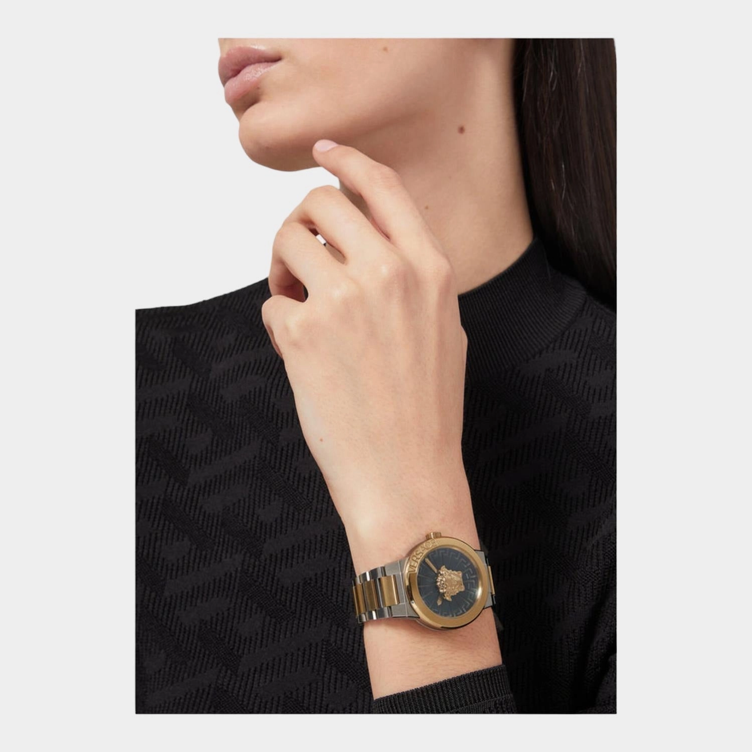 Women Green Analog Stainless Steel Watch VE3F00422