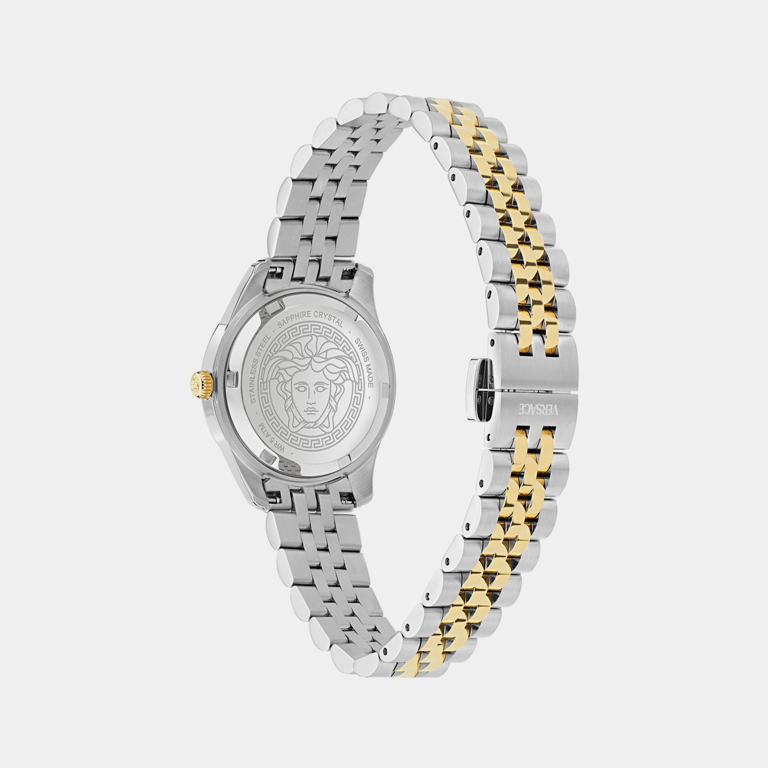 Women Quartz Green Dial Analog Stainless Steel Watch VE9CA0324