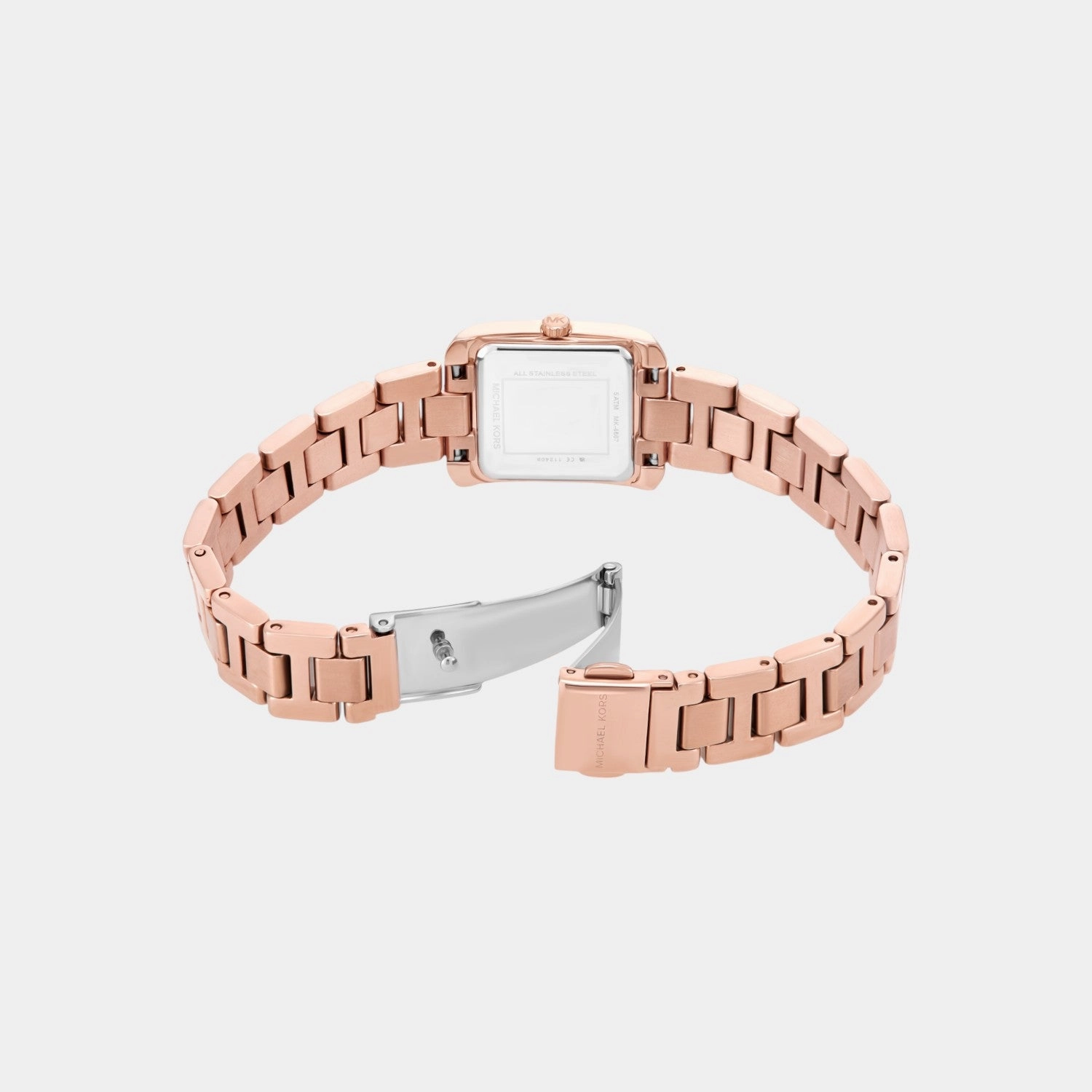 Women Quartz Multi-Colour Dial Analog Stainless Steel Watch MK4868
