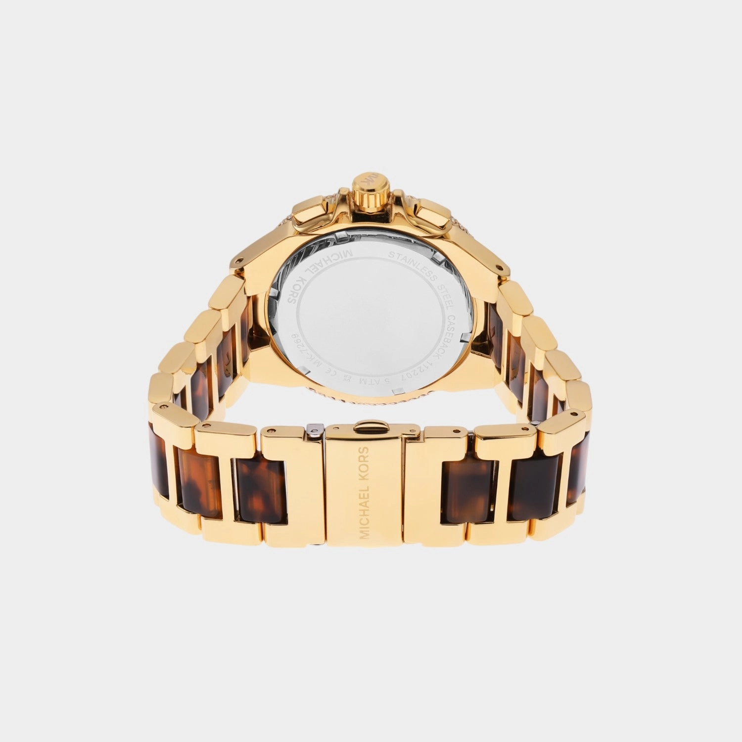 Women Quartz Multi-Colour Dial Chronograph Stainless Steel Watch MK7269