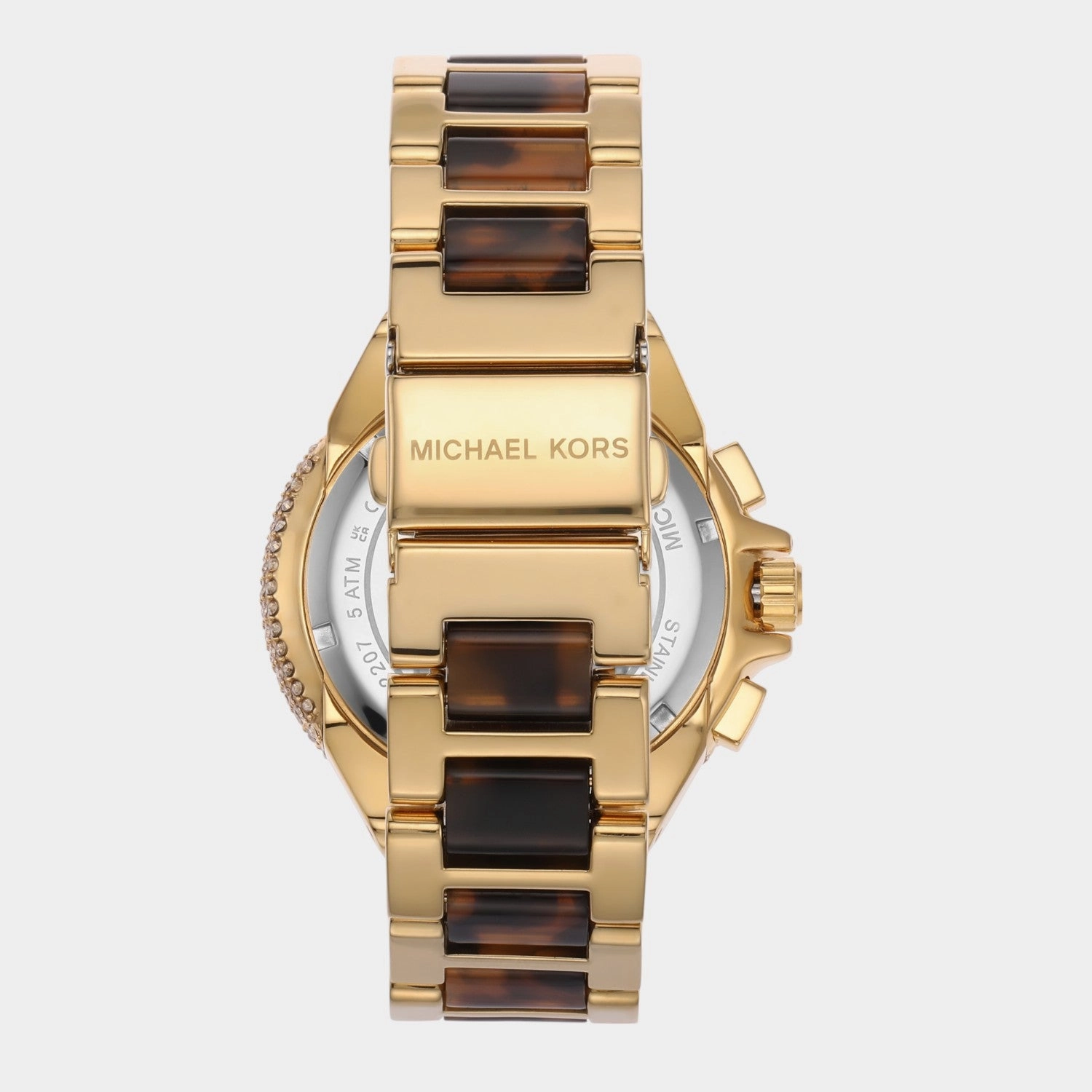 Women Quartz Multi-Colour Dial Chronograph Stainless Steel Watch MK7269