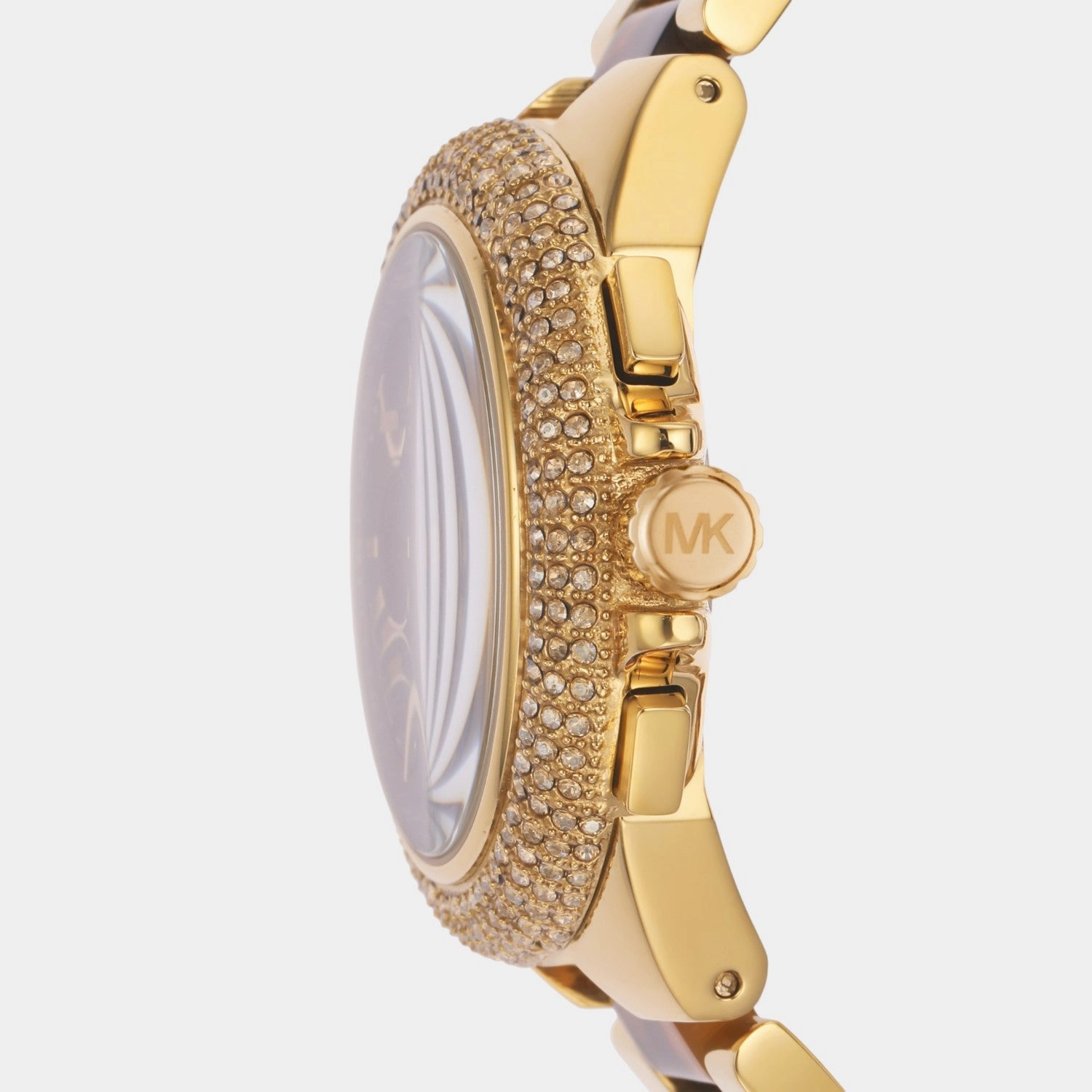 Women Quartz Multi-Colour Dial Chronograph Stainless Steel Watch MK7269