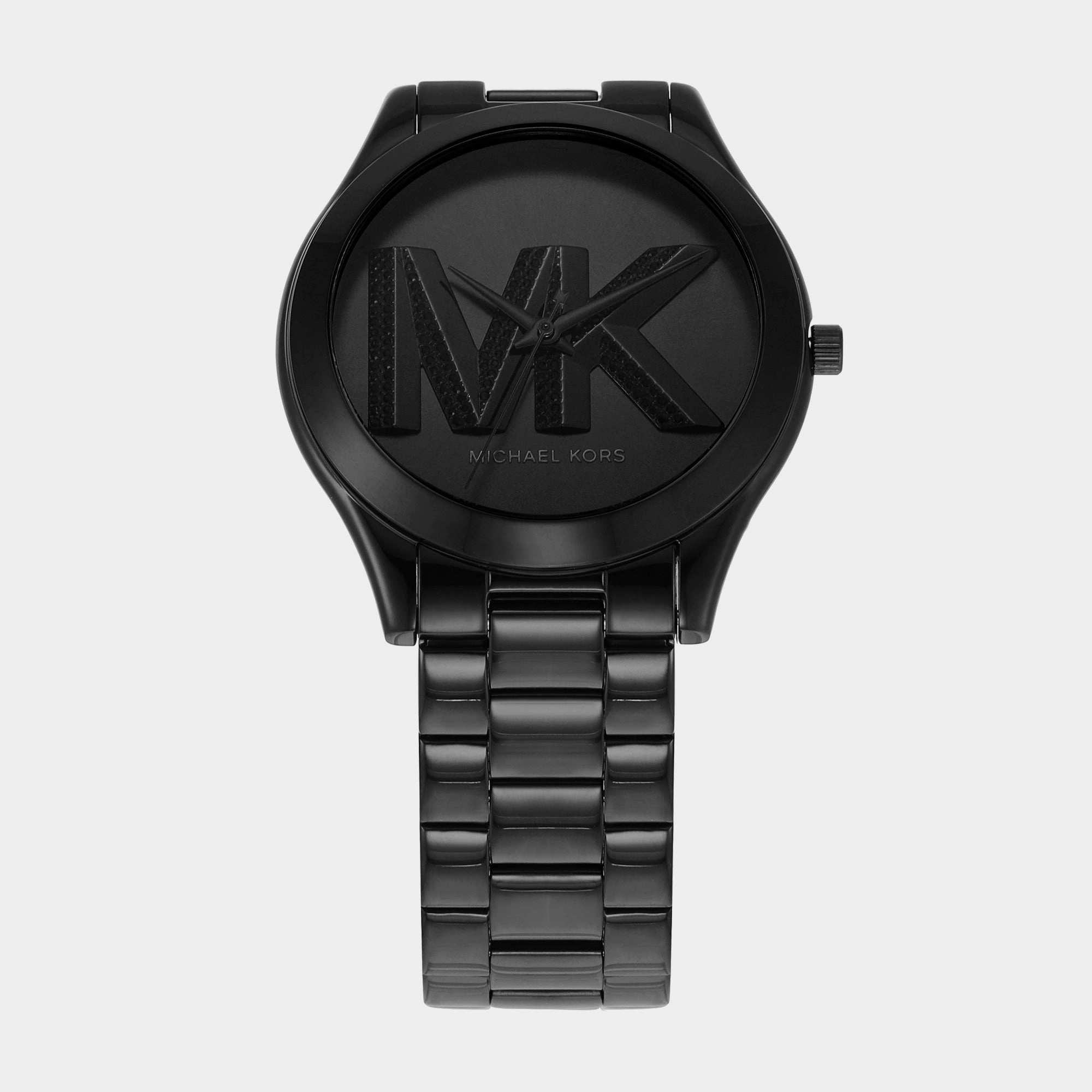 Women's Black Analog Stainless Steel Watch MK4734