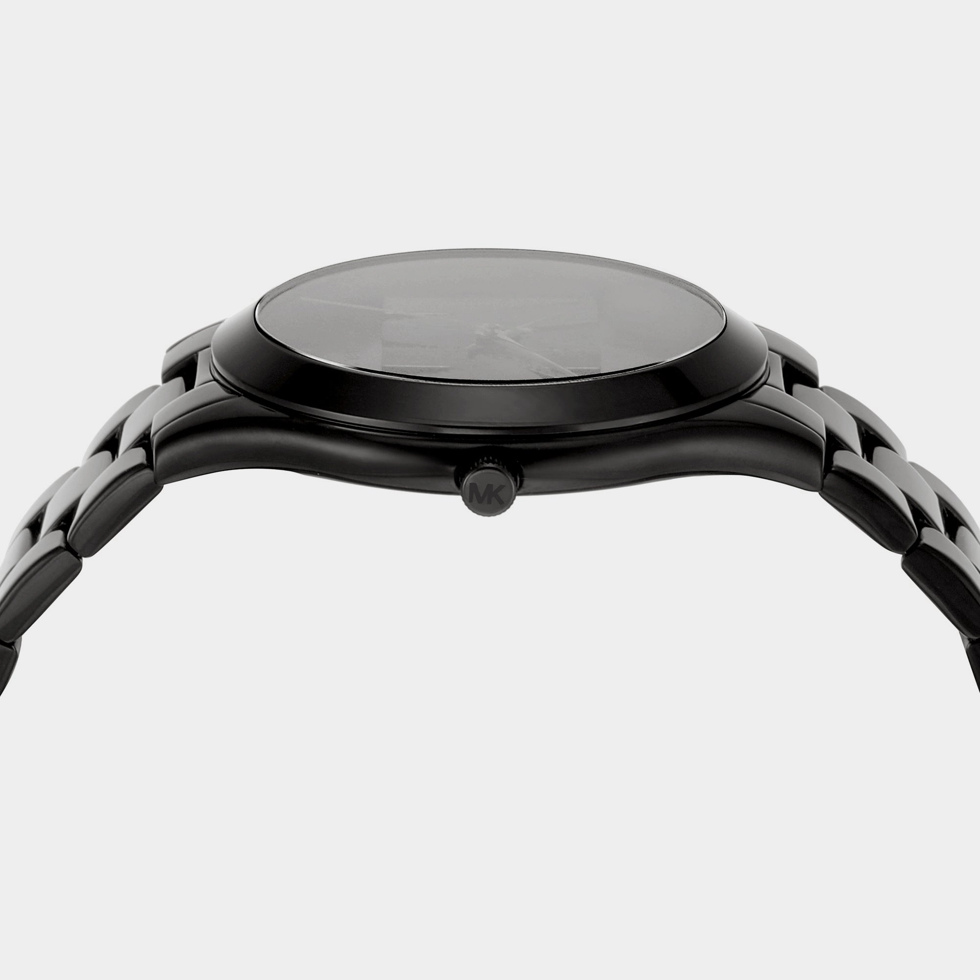 Women's Black Analog Stainless Steel Watch MK4734