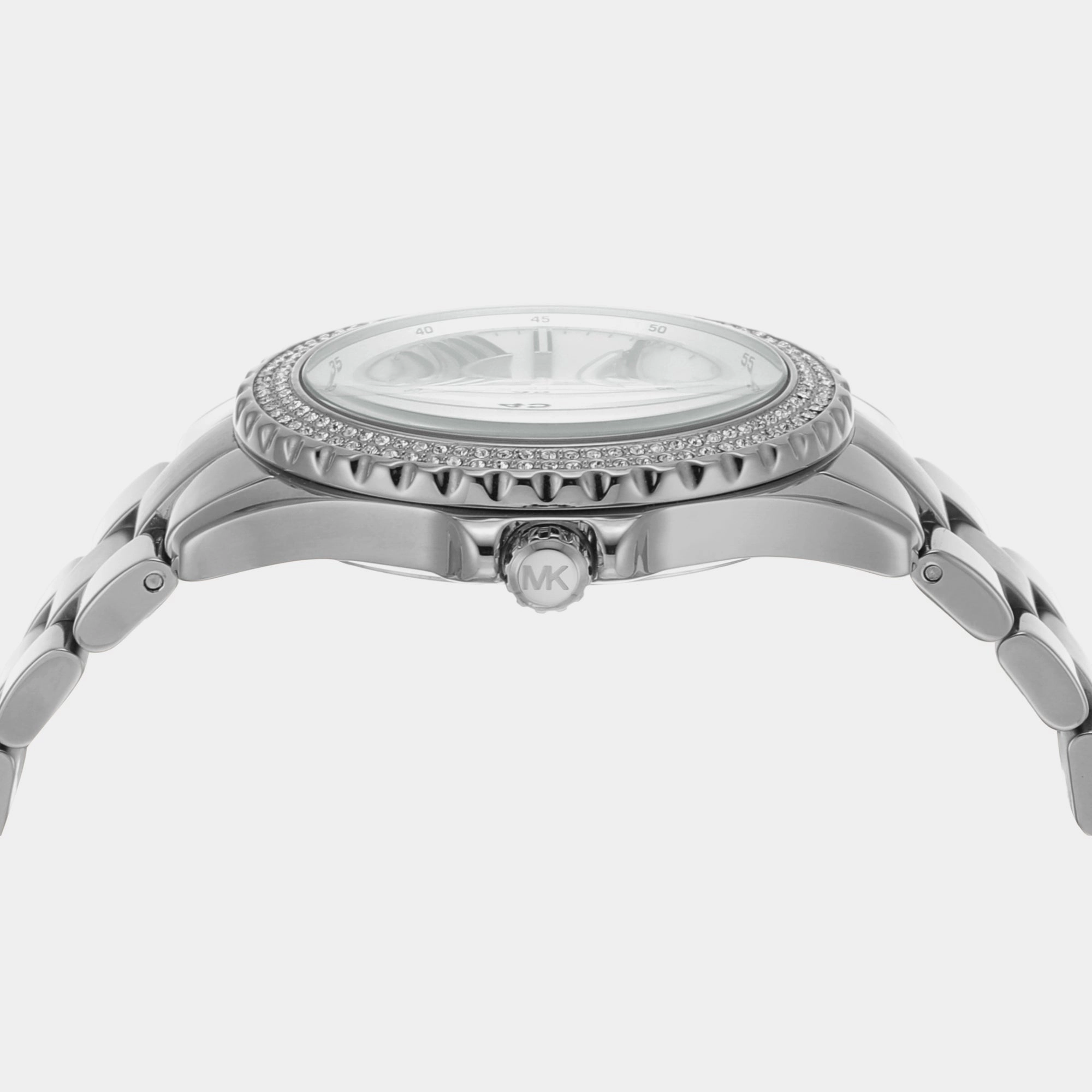 Women's Everest Three-Hand Stainless Steel Watch MK7403