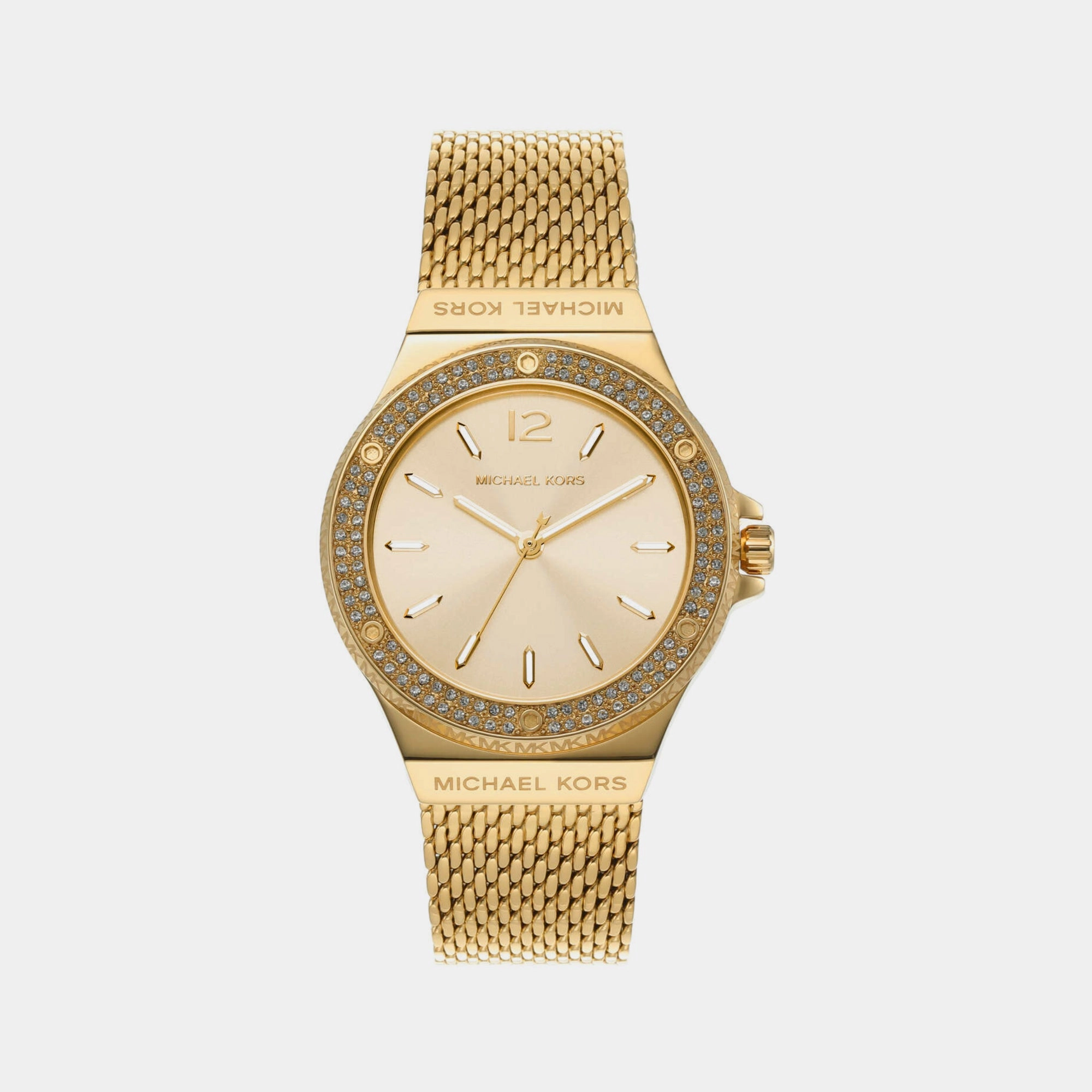 Women's Gold Analog Stainless Steel Watch MK7335