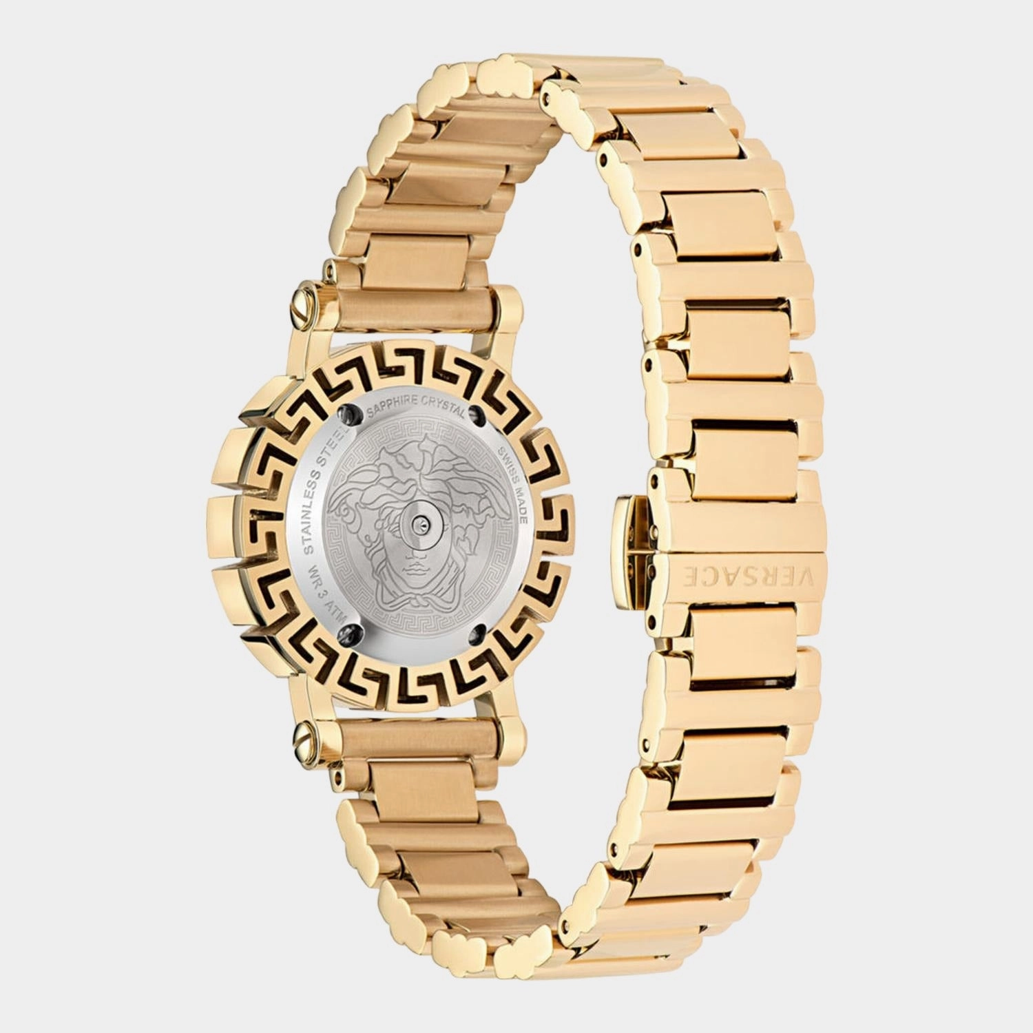 Women's Gold Analog Stainless Steel Watch VE2Q00422