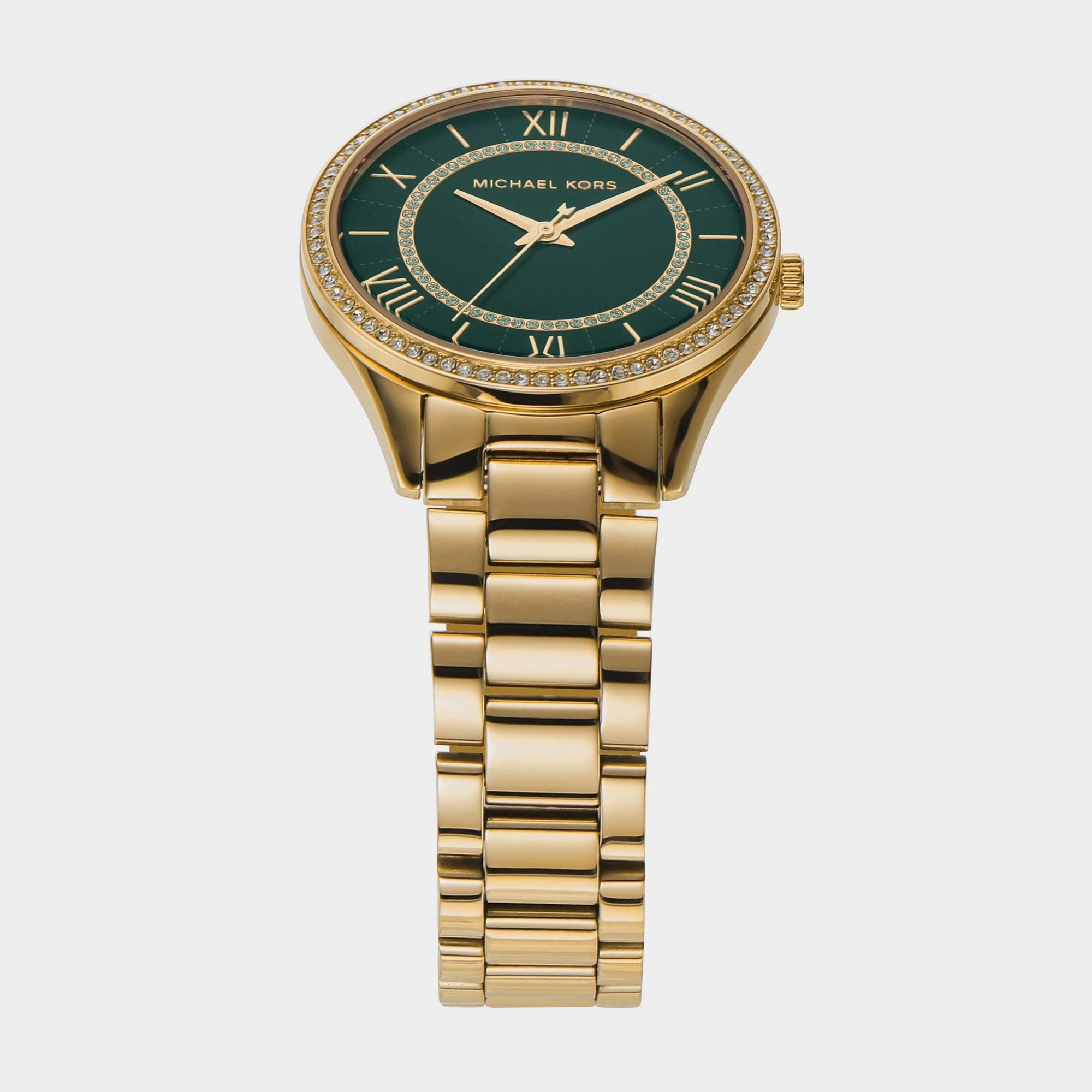 Women's Green Analog Stainless Steel Watch MK4737
