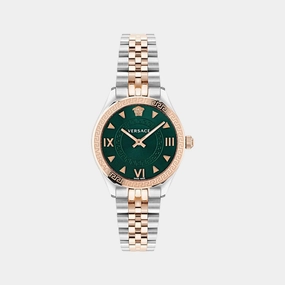 Women's Green Analog Stainless Steel Watch VE2S00422