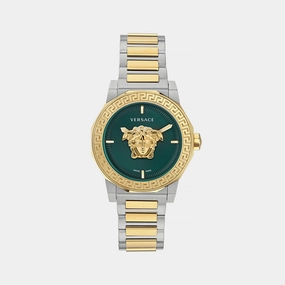Women's Green Analog Stainless Steel Watch VE7B00323