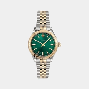 Women's Green Analog Stainless Steel Watch VEHU00420