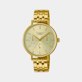 Women's Multi-Function Stainless Steel Watch SH286 - SHE-4541G-9AUDF