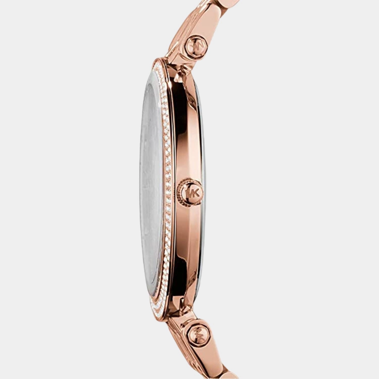 Women's Rose Gold Analog Stainless Steel Watch MK3192