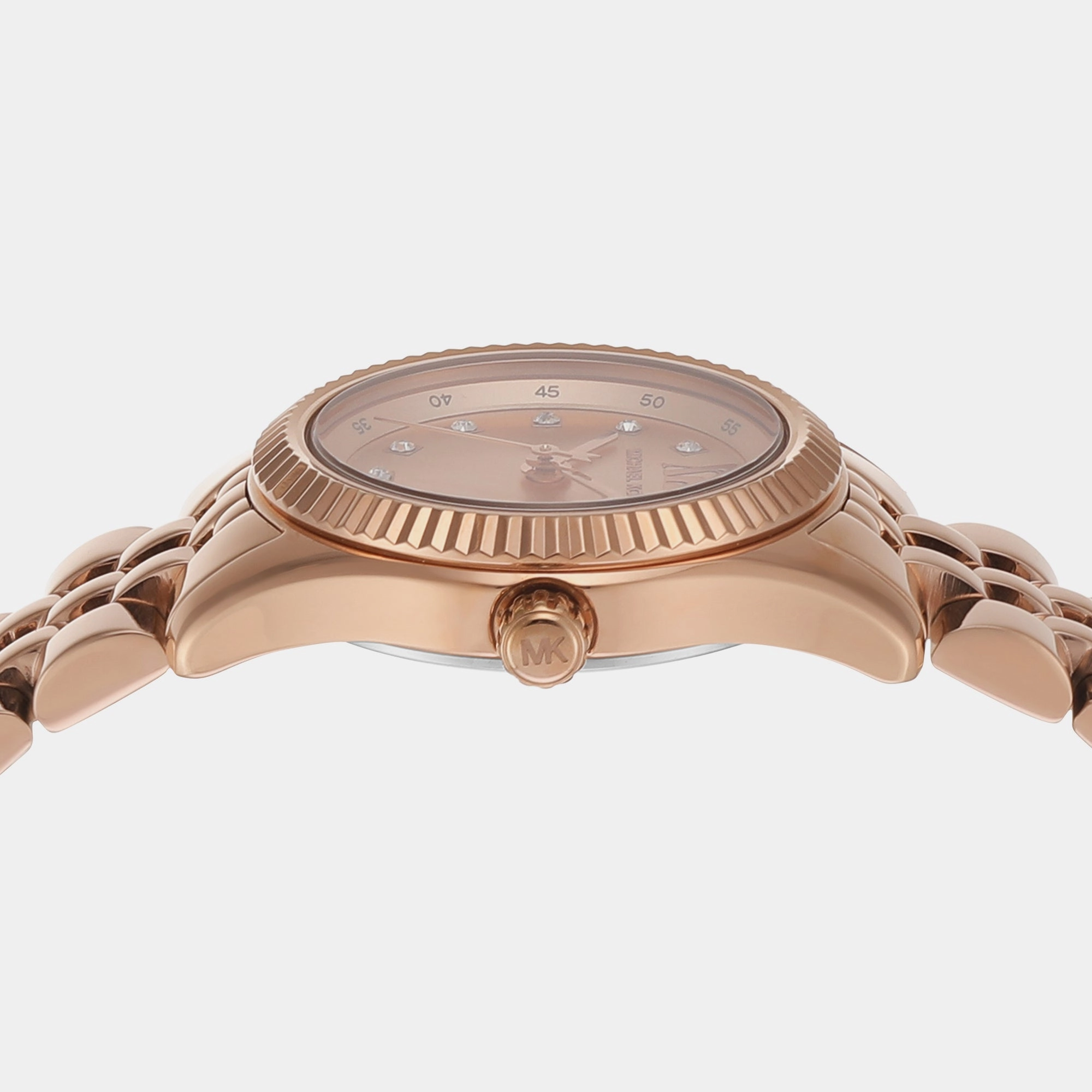 Women's Rose Gold Analog Stainless Steel Watch MK4739