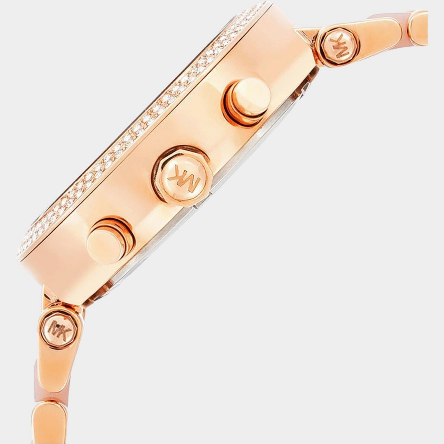 Women's Rose Gold Stainless Steel Chronograph Watch MK5896