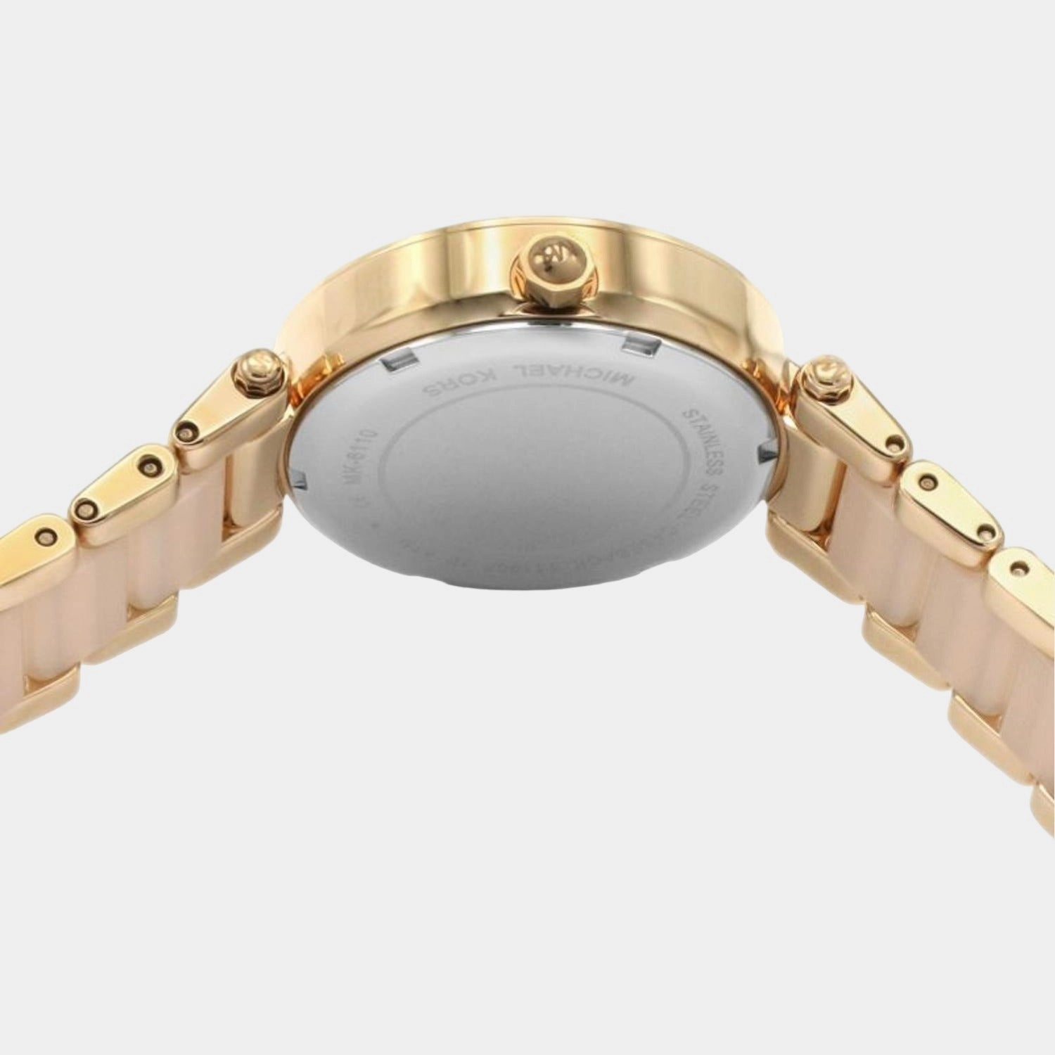 Women's Rose Gold Stainless Steel Chronograph Watch MK6110