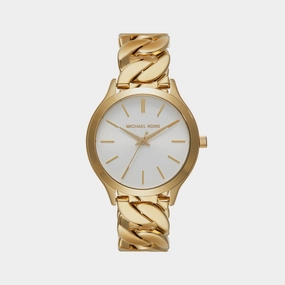 Women's Runway Gold Analog Stainless Steel Watch MK7472