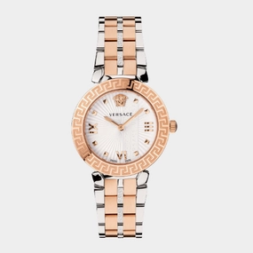 Women's Silver Analog Stainless Steel Watch VEZ600723
