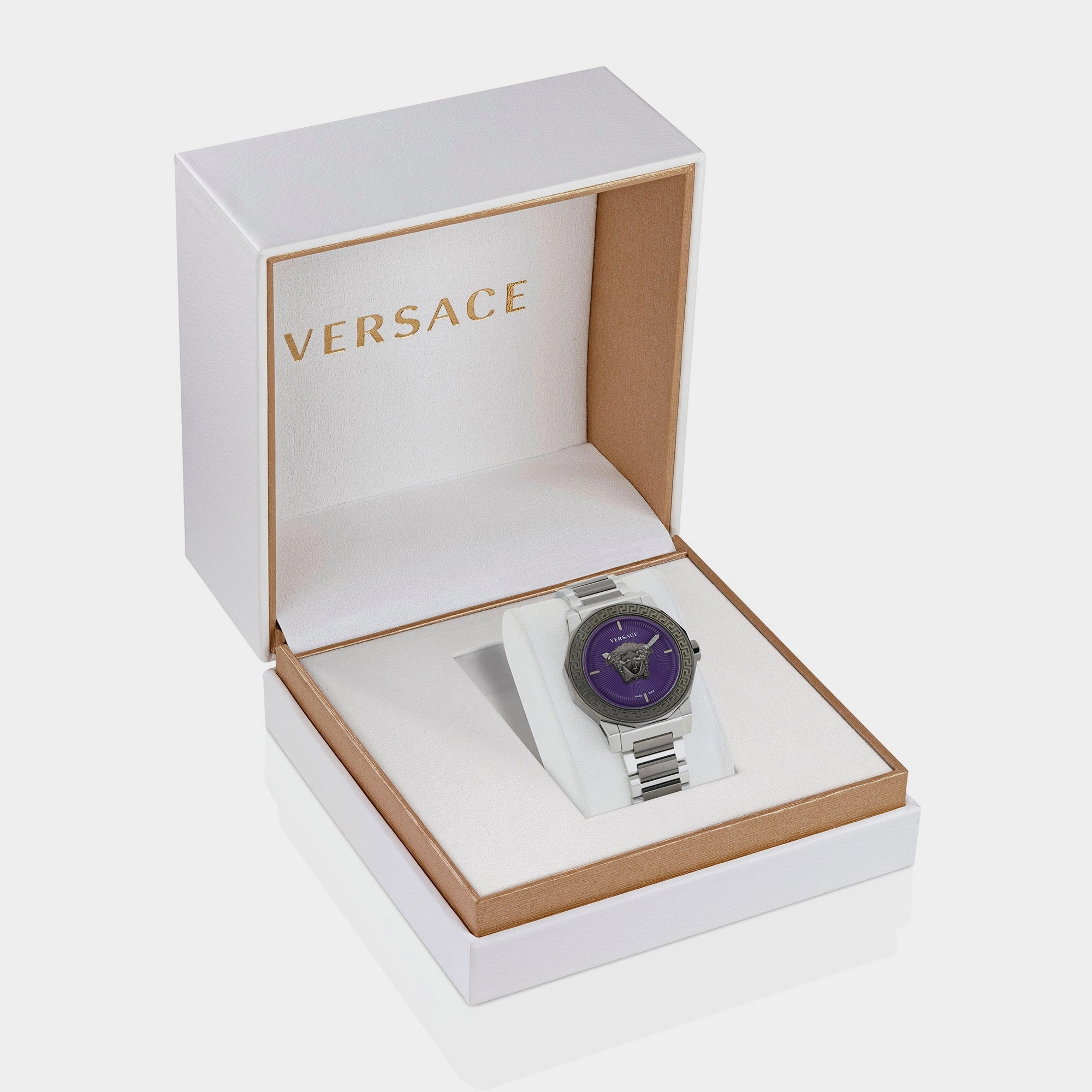 Women's Violet Analog Stainless Steel Watch VE7B00523