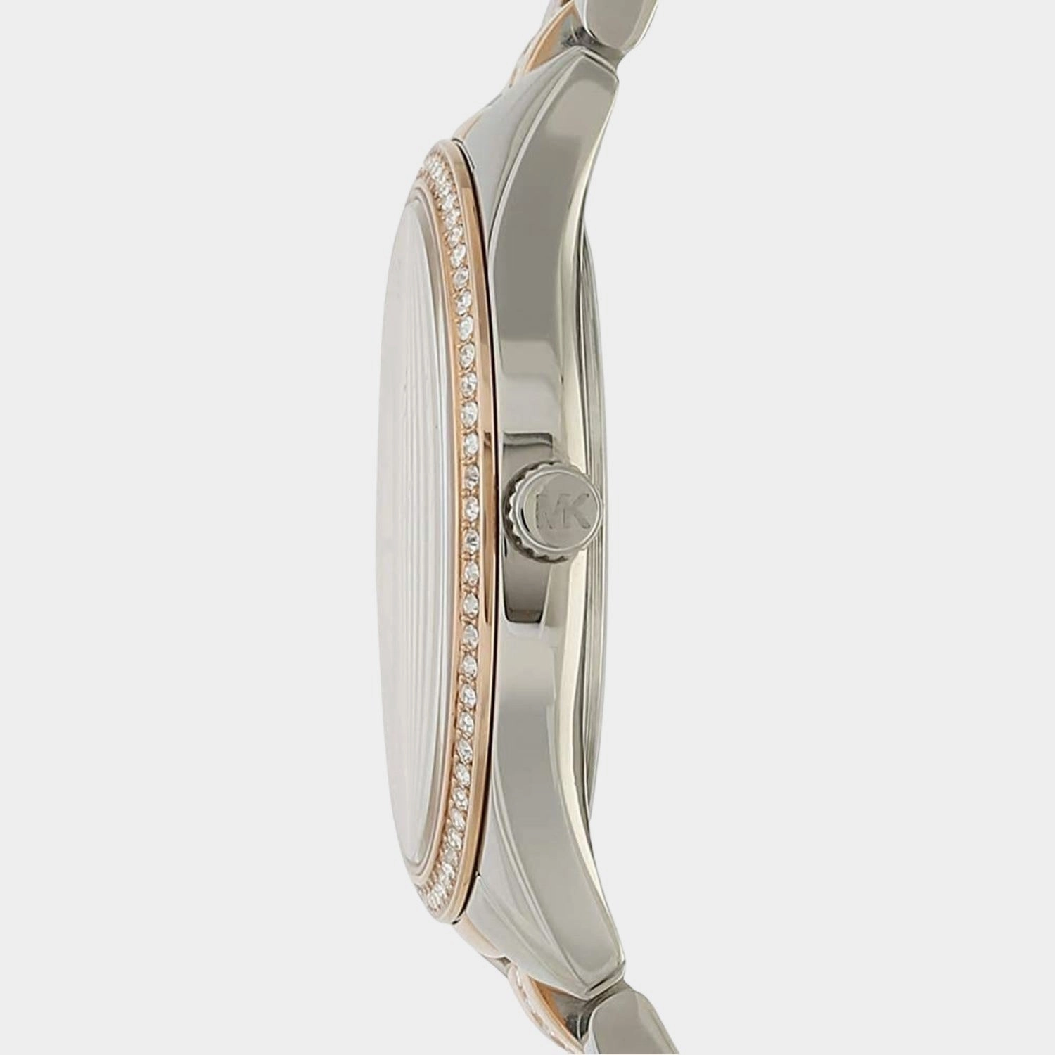 Women's White Analog Stainless Steel Watch MK3979