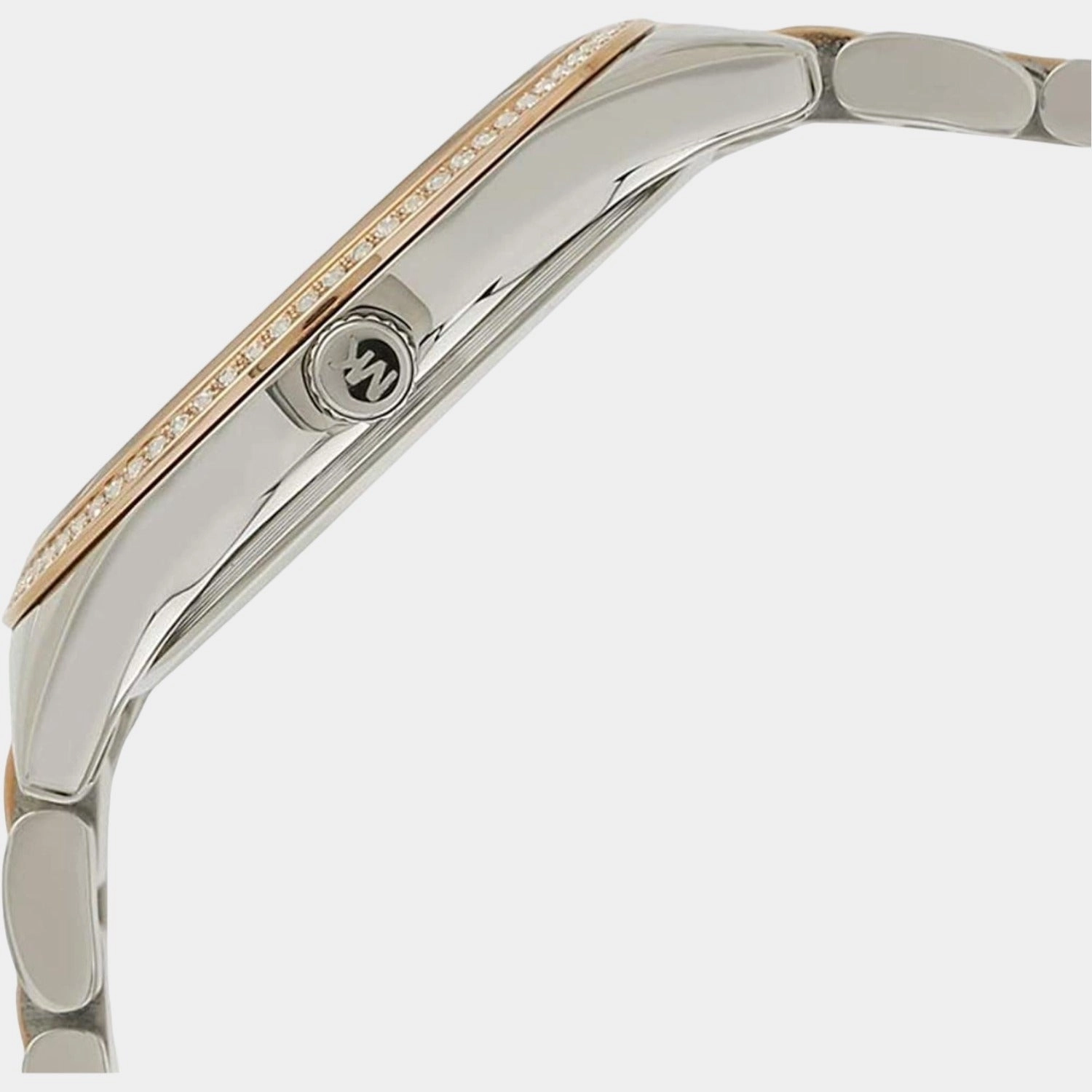 Women's White Analog Stainless Steel Watch MK3979