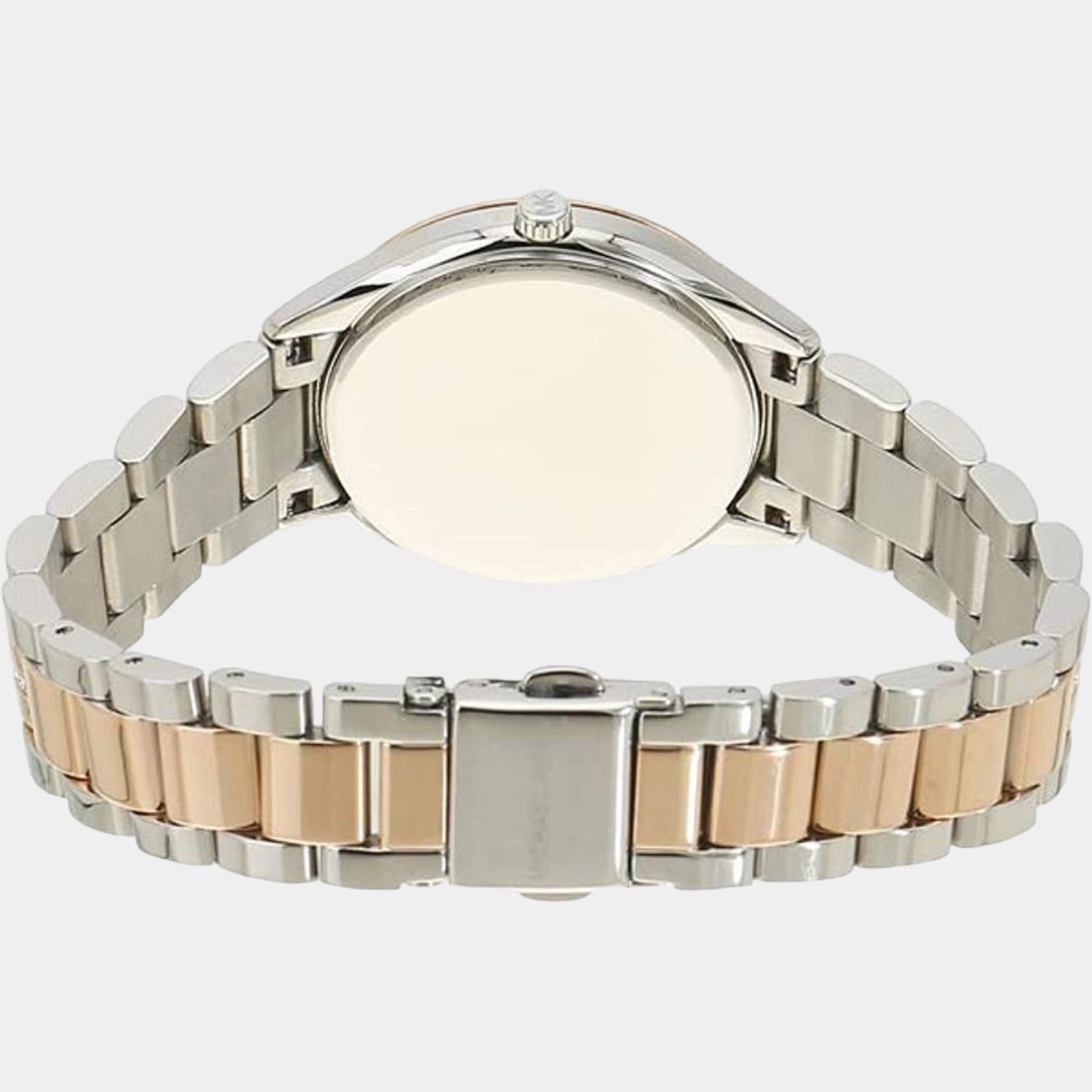 Women's White Analog Stainless Steel Watch MK3979