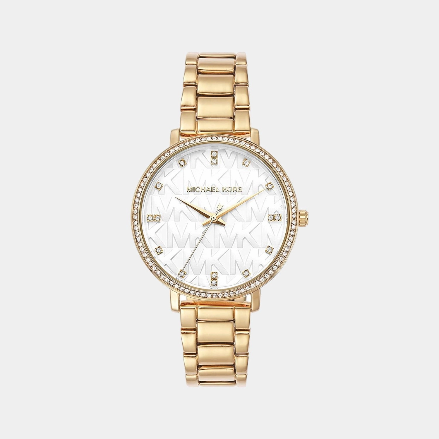 Women's White Analog Stainless Steel Watch MK4666