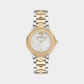 Women's White Analog Stainless Steel Watch VE2P00422