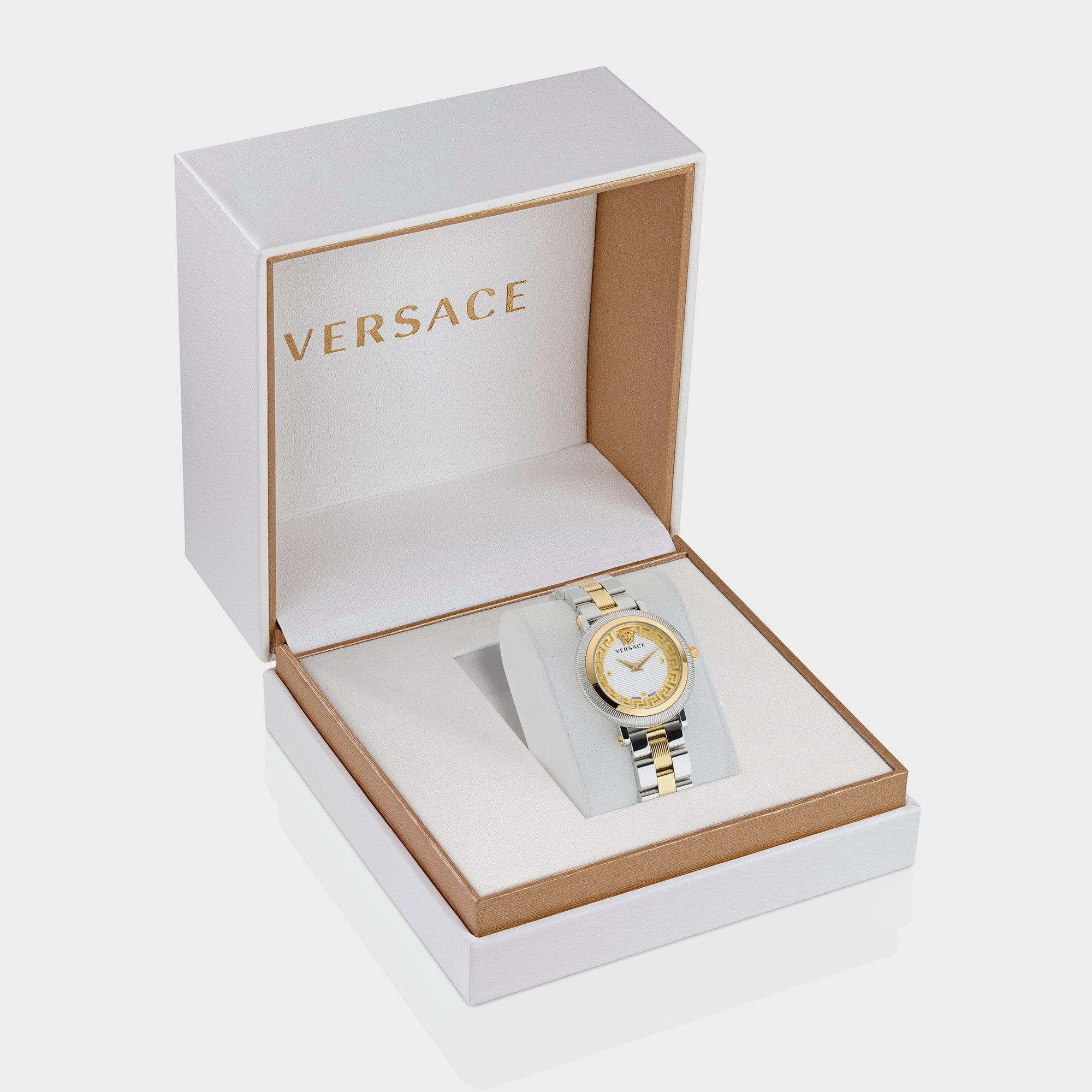 Women's White Analog Stainless Steel Watch VE7F00423