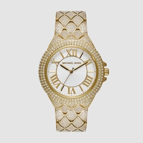 Women's White Stainless Steel Watch MK4800