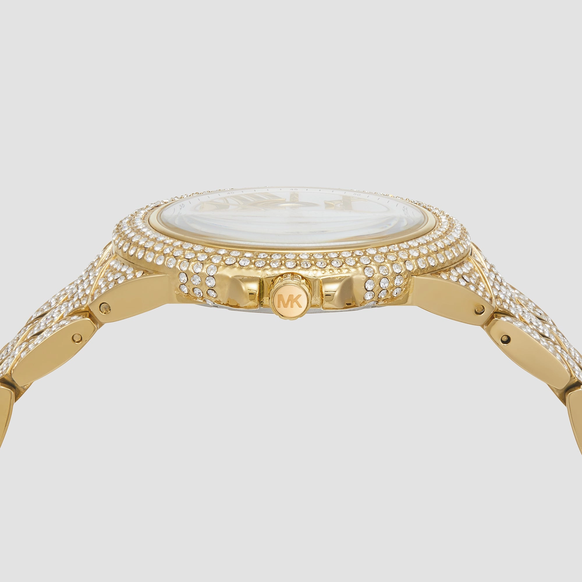 Women's White Stainless Steel Watch MK4800