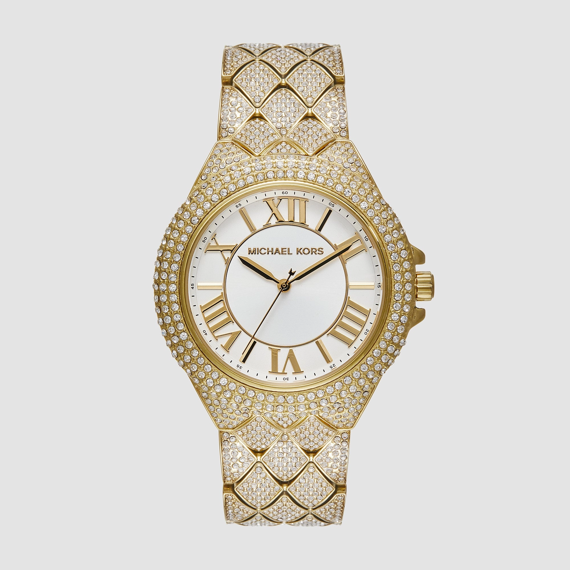Women's White Stainless Steel Watch MK4800