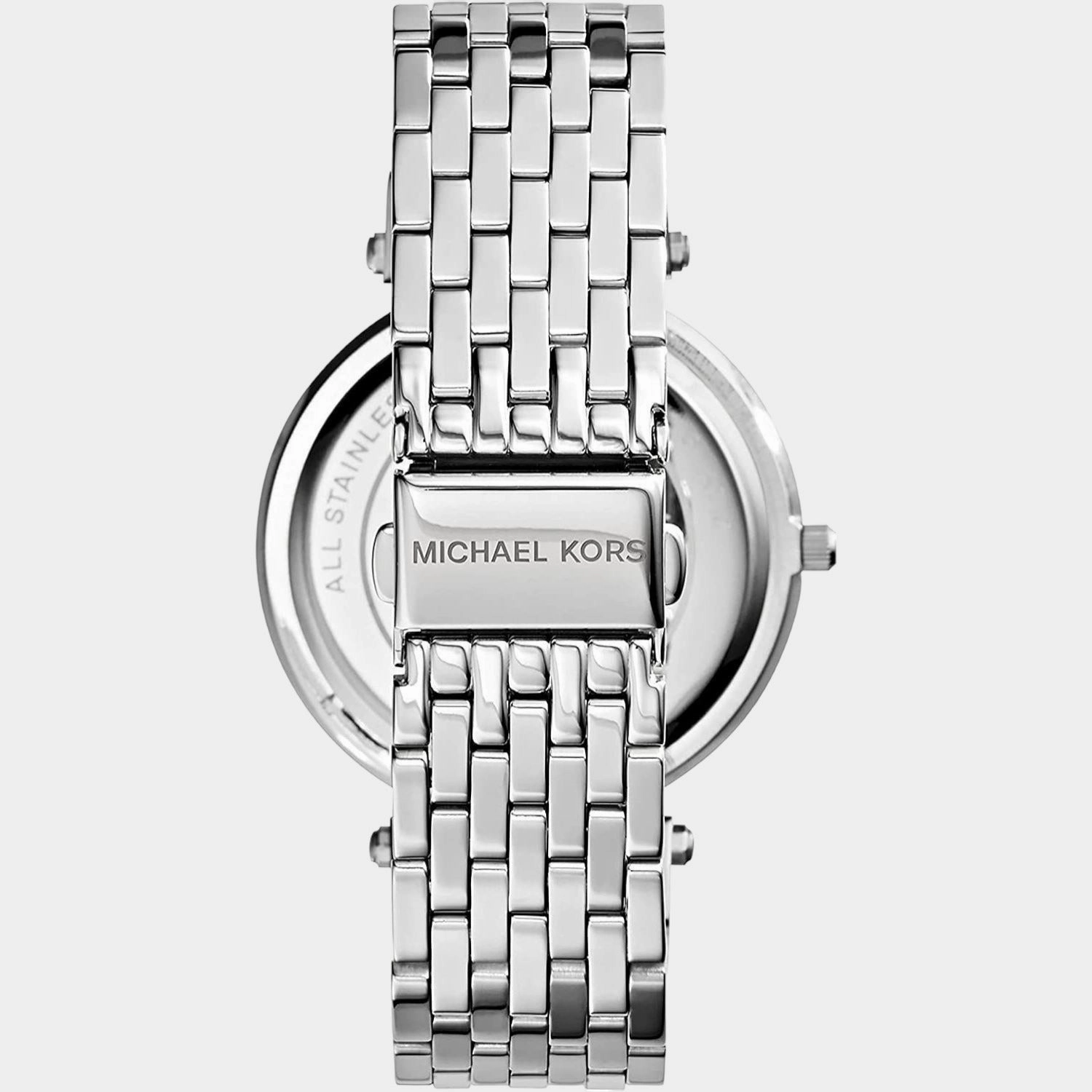 Women Silver Analog Stainless Steel Watch MK3190I