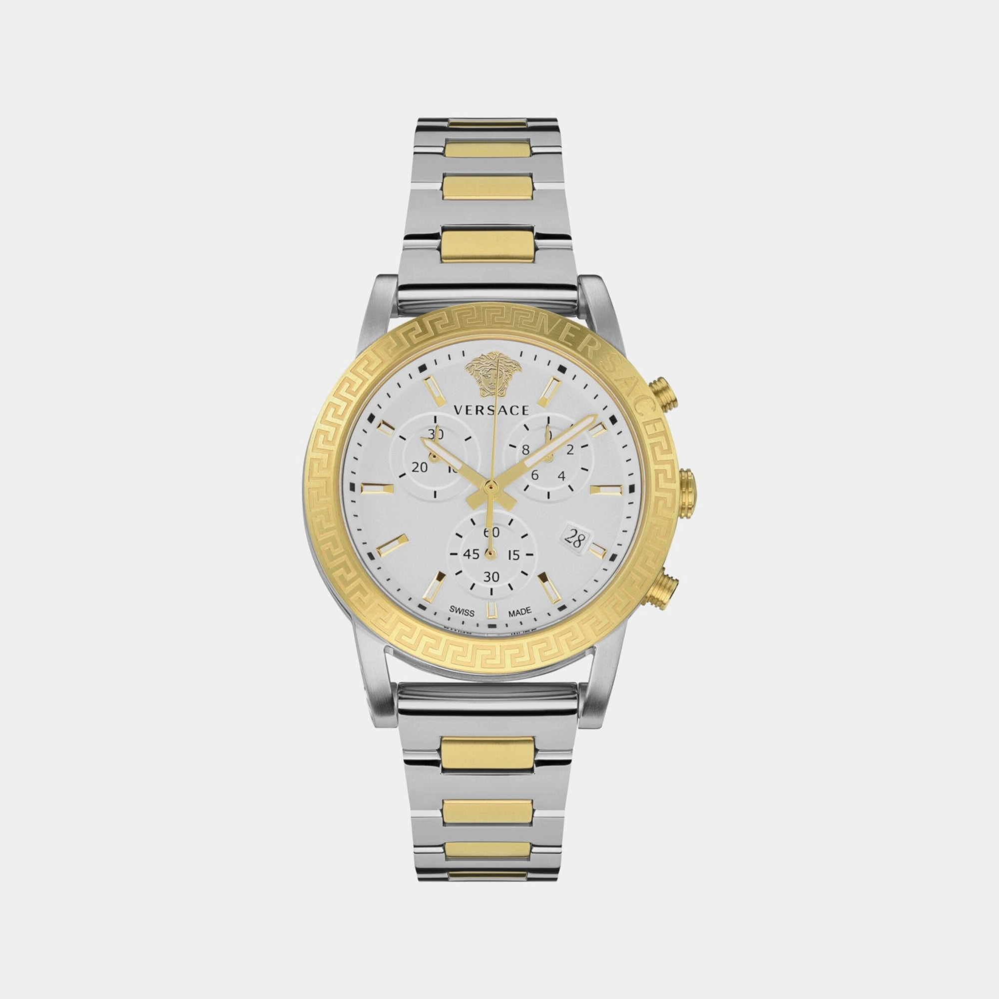 Women Silver Chronograph Stainless Steel Watch VEKB00622