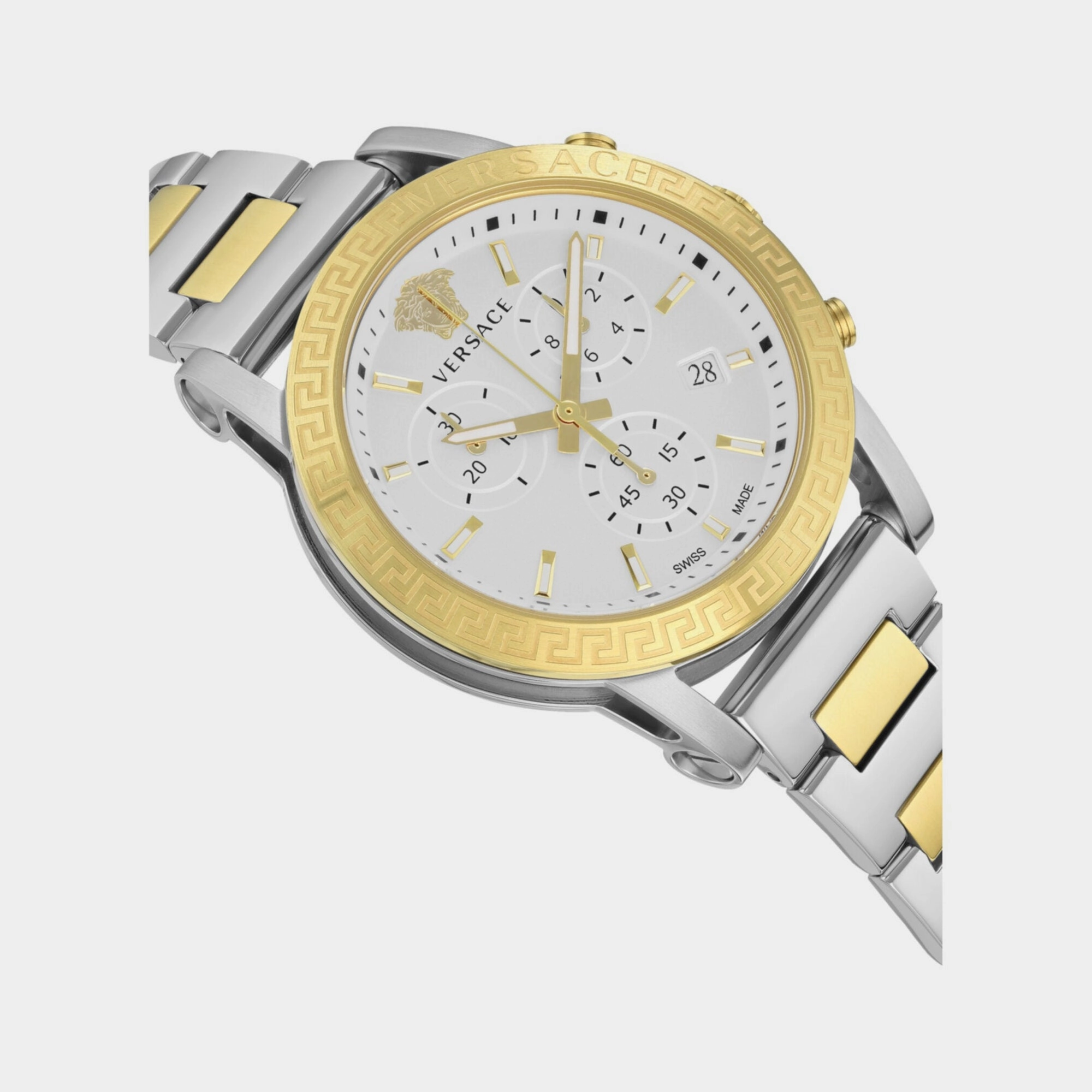 Women Silver Chronograph Stainless Steel Watch VEKB00622