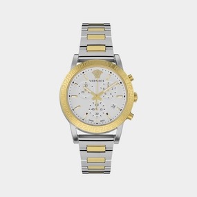 Women Silver Chronograph Stainless Steel Watch VEKB00622