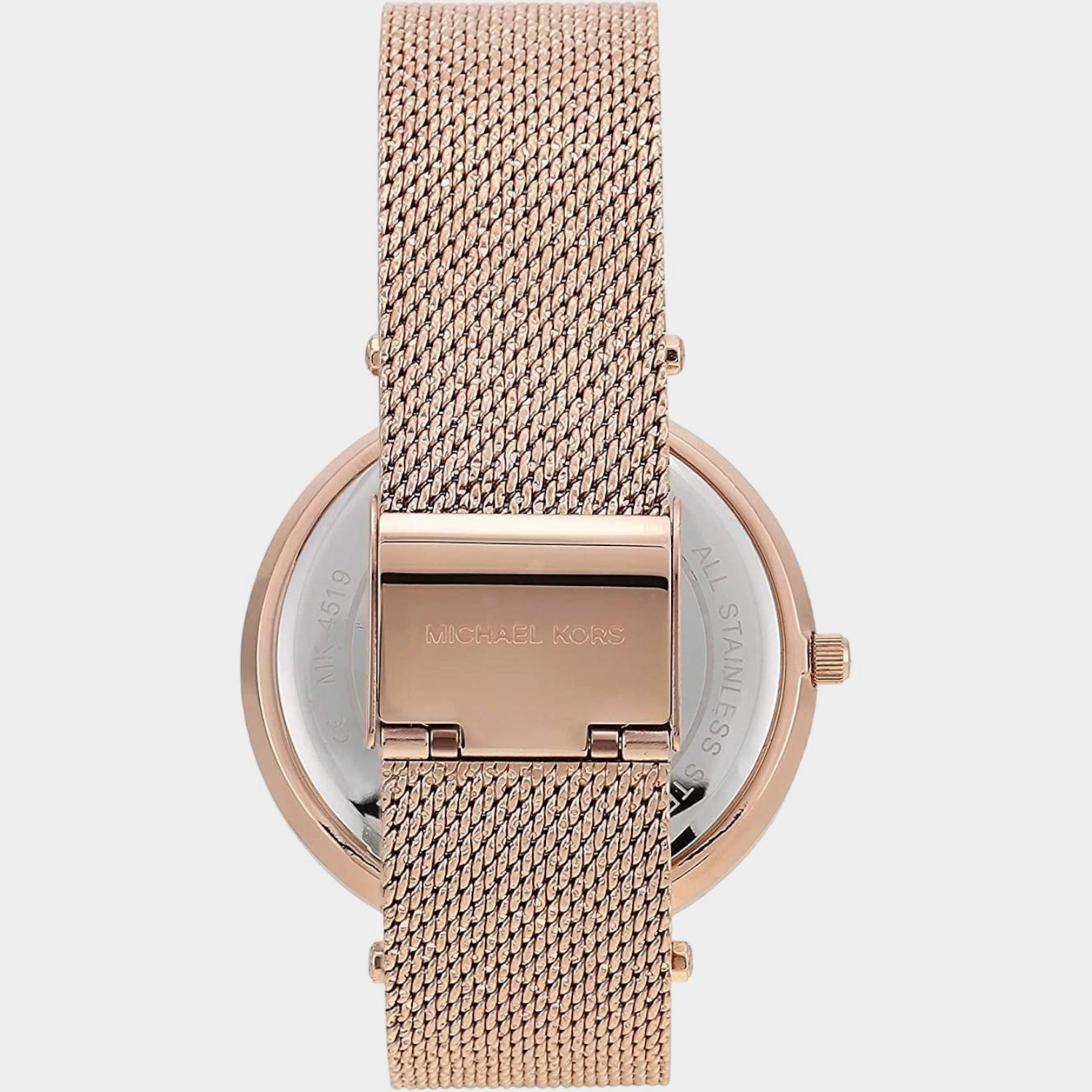 Women White Analog Stainless Steel Watch MK4519
