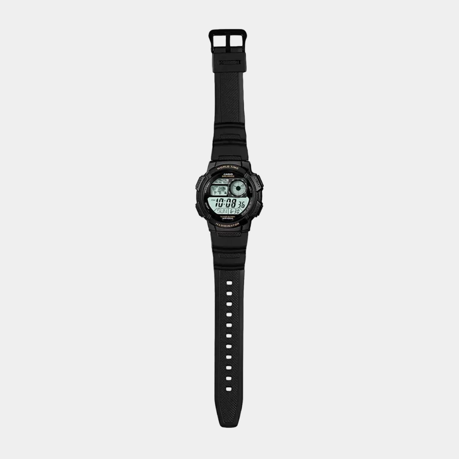 Youth Unisex Digital Resin Watch D080 - AE-1000W-1AVDF